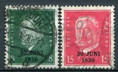 Deutsches Reich Nr.444/5         O  used         (3702)