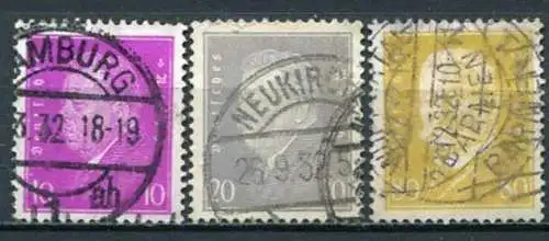 Deutsches Reich Nr.435/7         O  used         (3700)