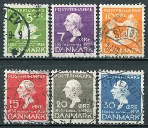 (697) Dänemark Nr.222/7         O  gestempelt