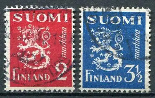 (725) Finnland Nr.197/8          O  gestempelt