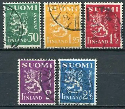 Finnland Nr.176/80          O  used       (717)