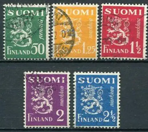 (715) Finnland Nr.176/80          O  gestempelt