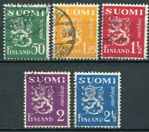 Finnland Nr.176/80          O  used       (715)