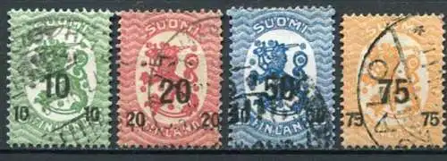 (691) Finnland Nr.103/6          O  gestempelt