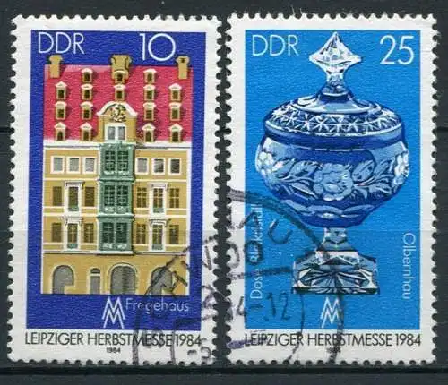 DDR Nr.2891/2        O  used       (23410) ( Jahr: 1984 )