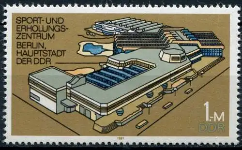 DDR Nr.2600          ** mint       (23405) ( Jahr: 1981 )