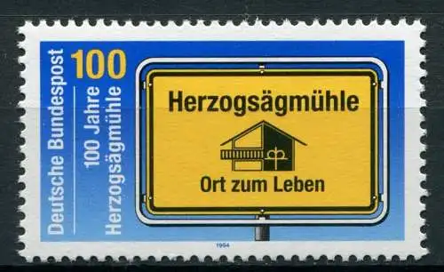 (1952) BRD Nr.1740             **  postfrisch