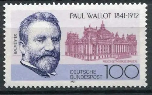 BRD Nr.1536             **  mint         (1572) (Jahr:1991)