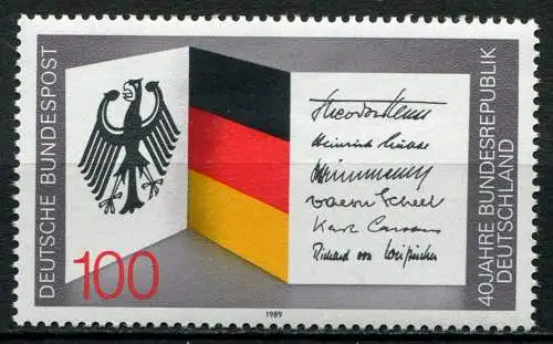 BRD Nr.1421             **  mint         (1360) (Jahr:1989)