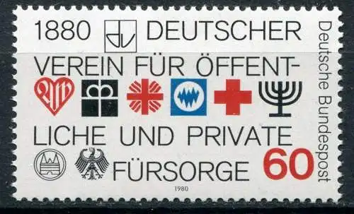 BRD Nr.1044             **  mint        (11295) (Jahr:1980)