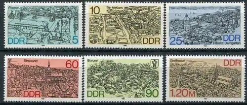 (23393) DDR  Nr.3161/6          **  postfrisch