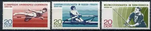 DDR Nr.1372/4     ** mint   (23368)  (Jahr:1968)