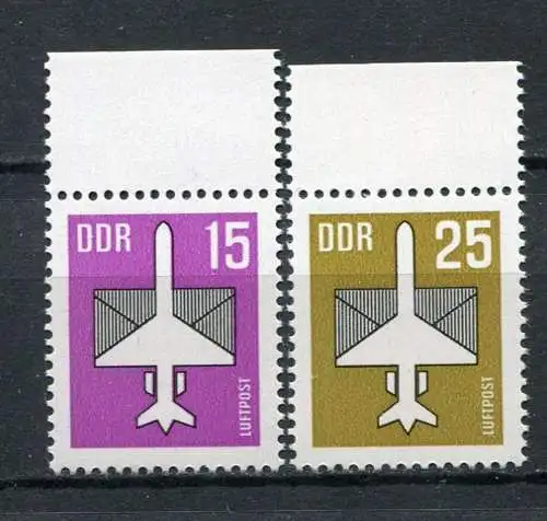 DDR Nr.3128/9                        **  mint      (20907)   ( Jahr:1987 ) Rand