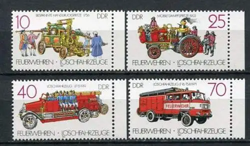 DDR Nr.3101/4        **  mint      (20899) ( Jahr: 1987 ) Rand