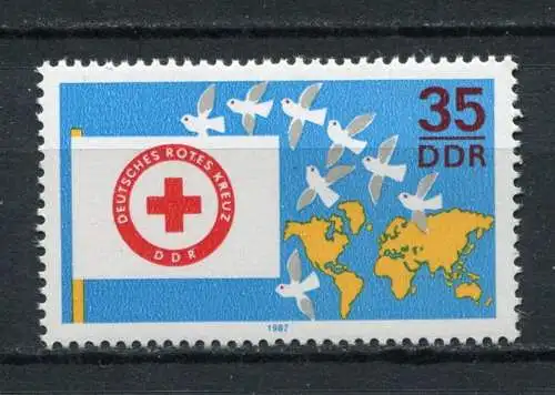 DDR Nr.3088       **  mint      (20893) ( Jahr: 1987 )