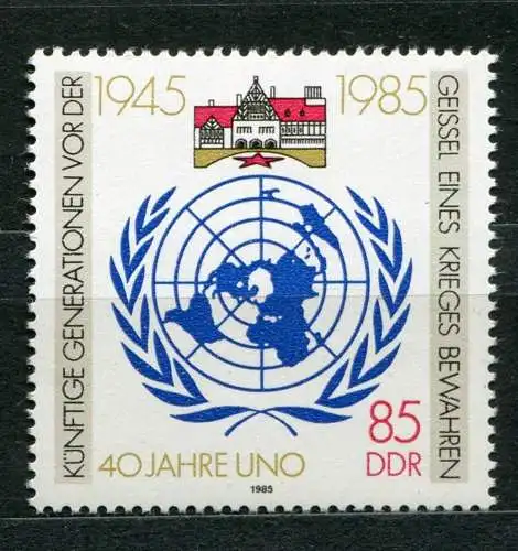 DDR Nr.2982          **  mint      (20856) ( Jahr: 1985 )