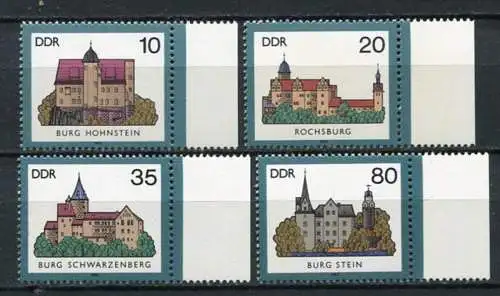 DDR Nr.2976/9          **  mint      (20854) ( Jahr: 1985 ) Rand