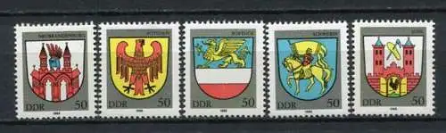 DDR Nr.2934/8           **  mint       (20836) ( Jahr: 1985 )