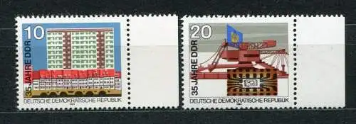 DDR Nr.2888/9           **  mint       (20823) ( Jahr: 1984 )