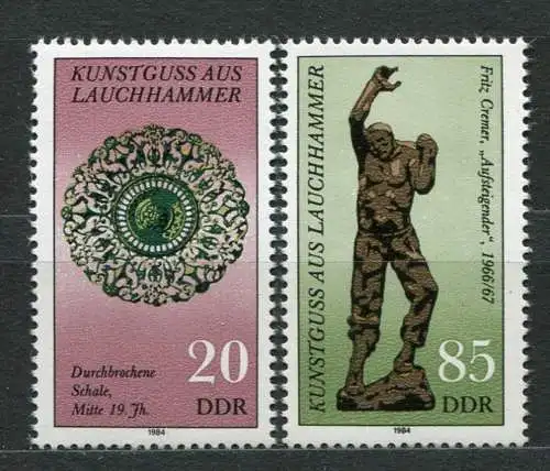 DDR Nr.2874/5          **  mint      (20817) ( Jahr: 1984 )