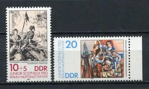 DDR Nr.2812/3          **  mint       (20797) ( Jahr: 1983 )