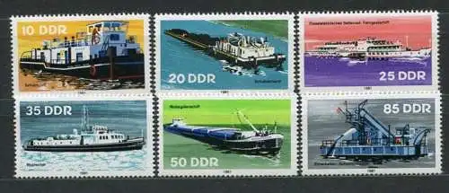 DDR Nr.2651/6                **  mint (MNH)      (20757)   ( Jahr:1981 )