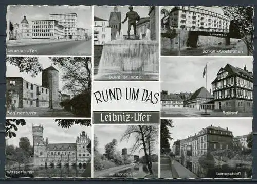 (04275) Rund um das Leibniz-Ufer - Mbk. s/w  - gel. 1961