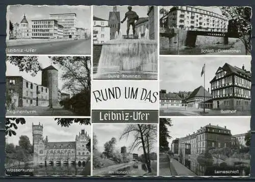 (4275) Rund um das Leibniz-Ufer - Mbk. s/w  - gel. 1961