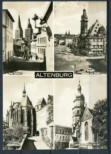 (04231) Altenburg - Mbk. s/w - gel. 1969 - DDR - VEB Bild und Heimat Reichenbach