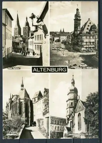 (4231) Altenburg - Mbk. s/w - gel. 1969 - DDR - VEB Bild und Heimat Reichenbach