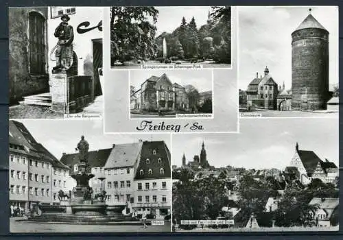 (04204) Freiberg / Sa - Mbk. s/w - gel. - DDR - Erhard Neubert KG, Karl-Marx-Stadt