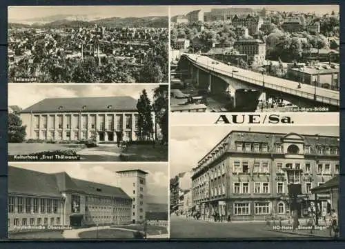 (04193) Aue / Sa. - Mbk. - Echt Foto s/w - n. gel. - VEB Bild und Heimat Reichenbach