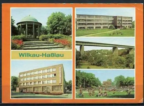 (04184) Wilkau-Haßlau - Mbk. - n. gel. - DDR - Bild und Heimat Reichenbach