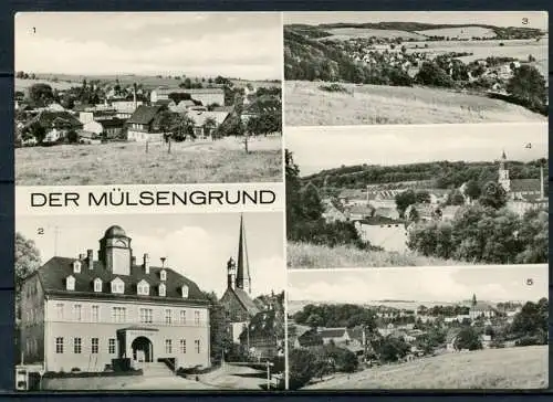 (04157) Der Mülsengrund - Mbk. s/w - Echt Foto - n. gel. - DDR - Bild und Heimat Reichenbach