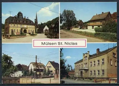 (04152) Mülsen St. Niclas - Mbk.- n. gel. - DDR - Bild und Heimat Reichenbach