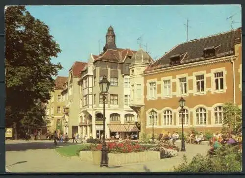 (04121) Zwickau - Blick zur Inneren Plauenschen Straße - gel.1986 - DDR - Bild und Heimat Reichenbach