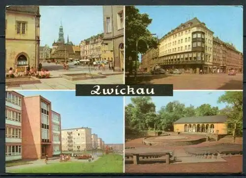 (4117) Zwickau - Mbk. - gel. 1980 - DDR - VEB Bild und Heimat Reichenbach i. V. BTK