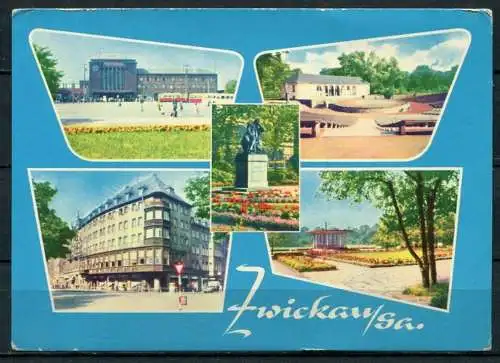 (4116) Zwickau - Mbk. - n. gel. - DDR - Erhard Neubert KG, Karl-Marx-Stadt