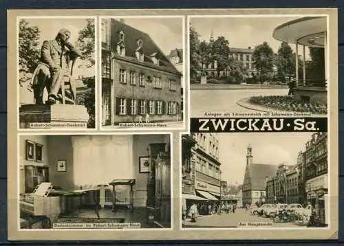 (4087) Zwickau - Mbk. s/w - Oldtimer, Motorräder - Echt Foto - n. gel. - VEB Bild und Heimat Reichenbach i. V.