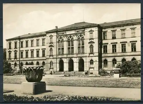 (04084) Zwickau - Gerhart-Hauptmann-Oberschule - Echt Foto s/w - n. gel. - VEB Bild und Heimat Reichenbach i. V.