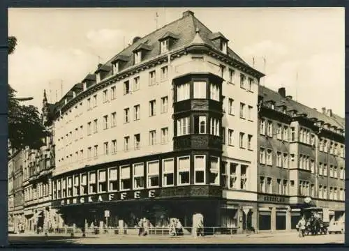 (04069) Zwickau - HO-Gaststätte "Ringcafé" - s/w - n. gel. - Echt Foto - VEB Bild und Heimat Reichenbach i. V.