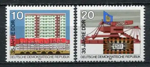 (23316) DDR Nr.2888/9        **  postfrisch