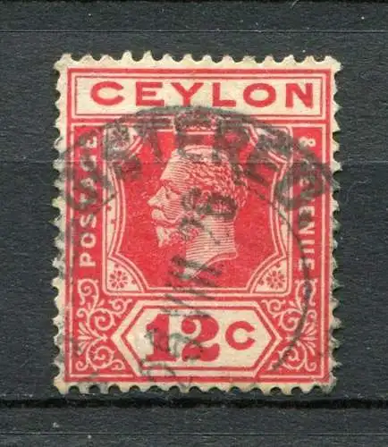 Ceylon Nr.194           O  used        (089)