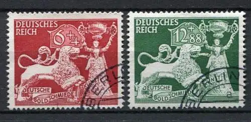 (3578) Deutsches Reich Nr.816/7          O  gestempelt