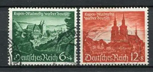 (3554) Deutsches Reich Nr.748/9          O  gestempelt