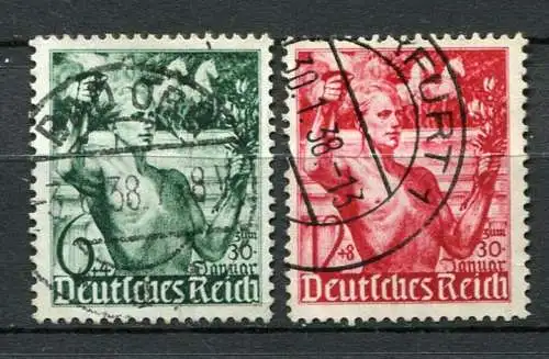 (3528) Deutsches Reich Nr.660/1          O  gestempelt