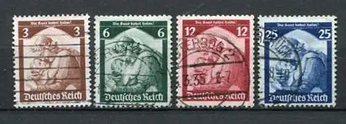 (3502) Deutsches Reich Nr.565/8          O  gestempelt