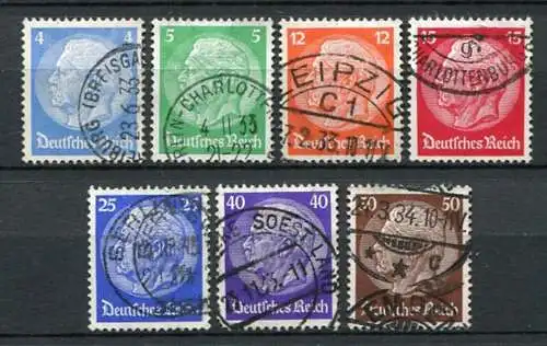 Deutsches Reich Nr.467/73          O  used         (3489)