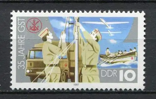 DDR Nr.3117                      **  mint (MNH)      (23195)   ( Jahr:1987 )