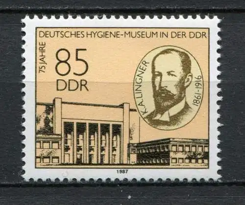 DDR Nr.3089                        **  mint (MNH)      (23191)   ( Jahr:1987 )